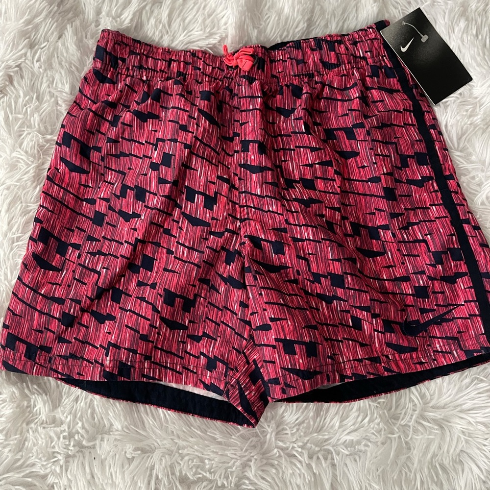 Nike swim for kids color pink and black